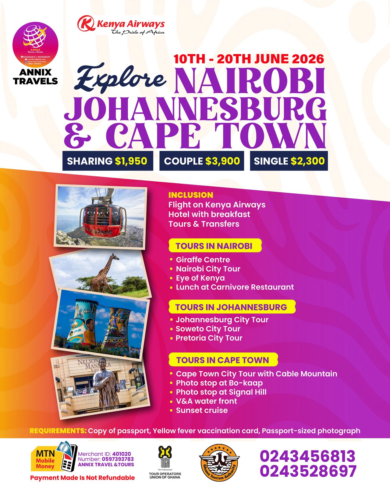 Nairobi, Joburg & Cape Town: African Odyssey 6